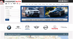 Desktop Screenshot of passportauto.com